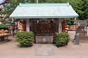 今戸神社の手水舎