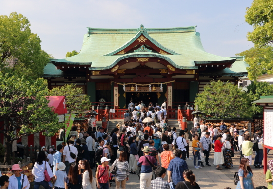 亀戸天神社の本殿