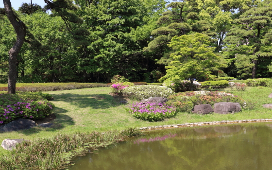 皇居東御苑の風景