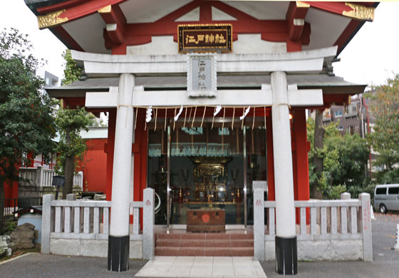 神田明神の摂末社である江戸神社