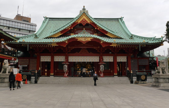 神田明神の本殿です