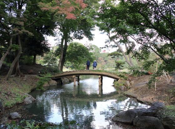 六儀園の園内風景