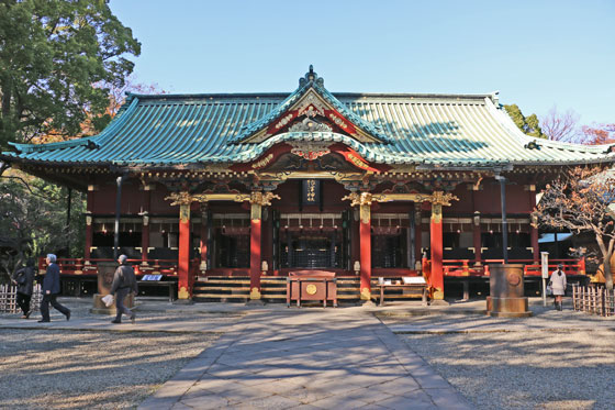 根津神社の主祭神は須佐之男命です