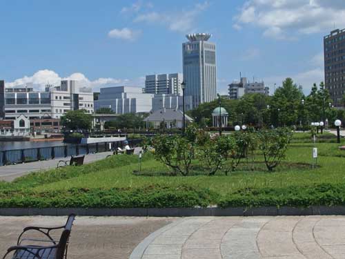 ヴェルニー公園の風景