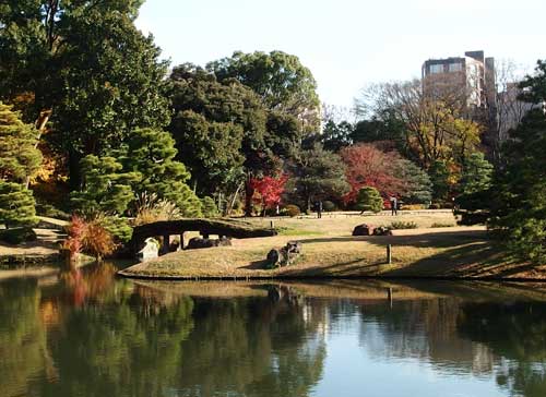 秋の六義園